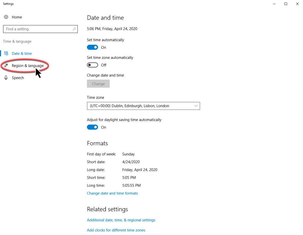 Setting Date on VPS